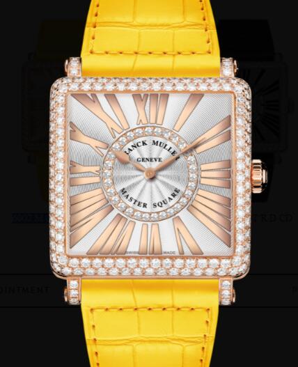 Franck Muller Master Square Ladies Replica Watch for Sale Cheap Price 6002 M QZ REL R D CD 1R